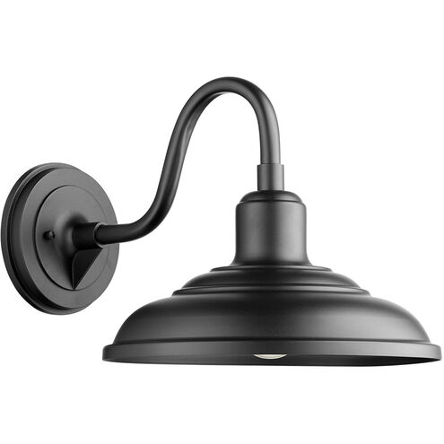 Fort Worth 1 Light 11 inch Noir Outdoor Wall Mount