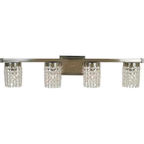 Gemini 4 Light 31 inch Polished Nickel Sconce Wall Light