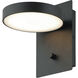 Azton LED 6.63 inch Black Wall Sconce Wall Light
