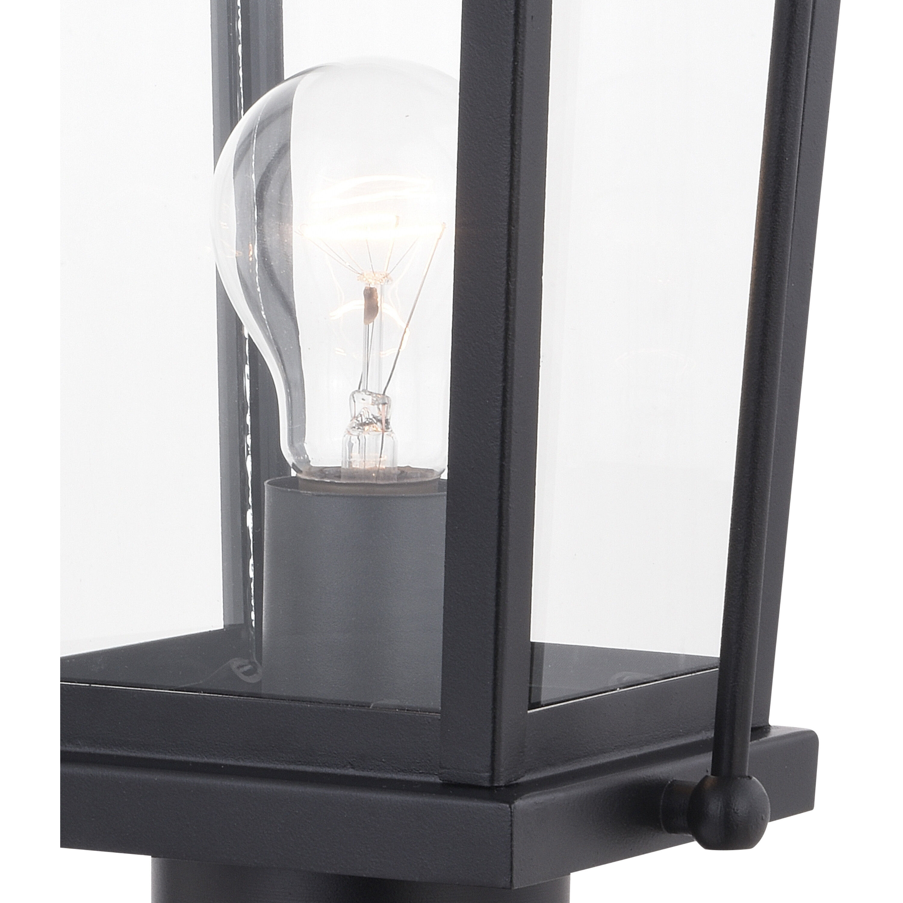 Lexington LED 17.75 inch Textured Black Outdoor Post