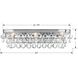 Calypso Bath Vanity Light Wall Light in Polished Chrome