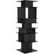 Pisa 77 X 25 X 25 inch Matte Black Shelf