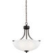 Geary 3 Light 18.63 inch Bronze Pendant Ceiling Light