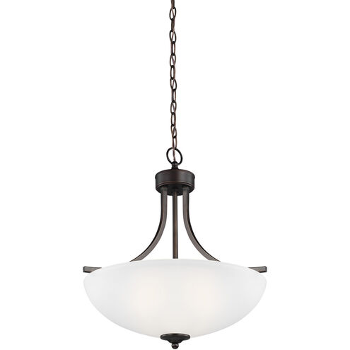 Geary 3 Light 18.63 inch Bronze Pendant Ceiling Light