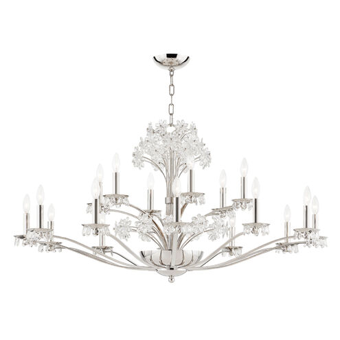 Beaumont 20 Light 48 inch Polished Nickel Chandelier Ceiling Light