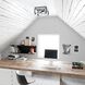 Montclare LED 13.5 inch Textured Black and White Ash Flush Mount Ceiling Light