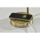 Dax 16 inch 9.00 watt Antique Brass Wireless Charging Desk Lamp Portable Light