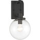 Wenston Outdoor Wall Mount in Sand Coal, Great Outdoors