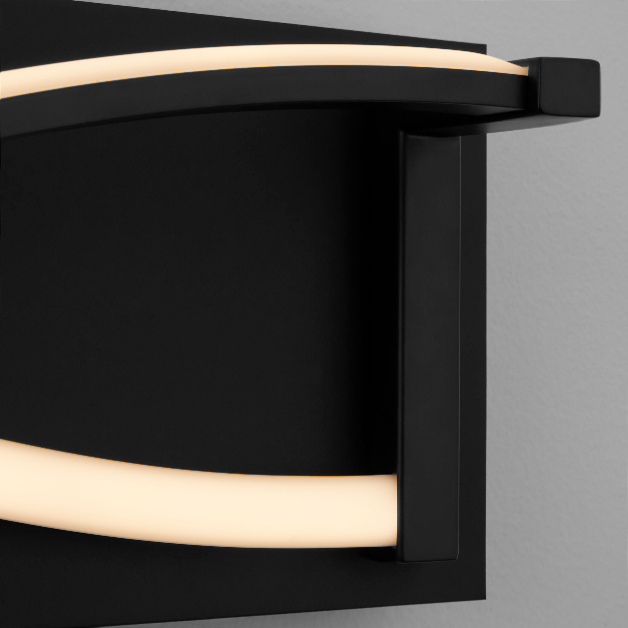 Hyperion 2 Light 22 inch Black Vanity Light Wall Light