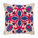 Khavi 18 X 18 inch Dark Blue/Denim/Bright Pink/Dark Purple/Beige Pillow Kit, Square