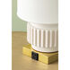 Kalani 14 inch 60.00 watt Matte White Table Lamp Portable Light