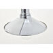 Etude 1 Light 9 inch Chrome Wall Sconce Wall Light