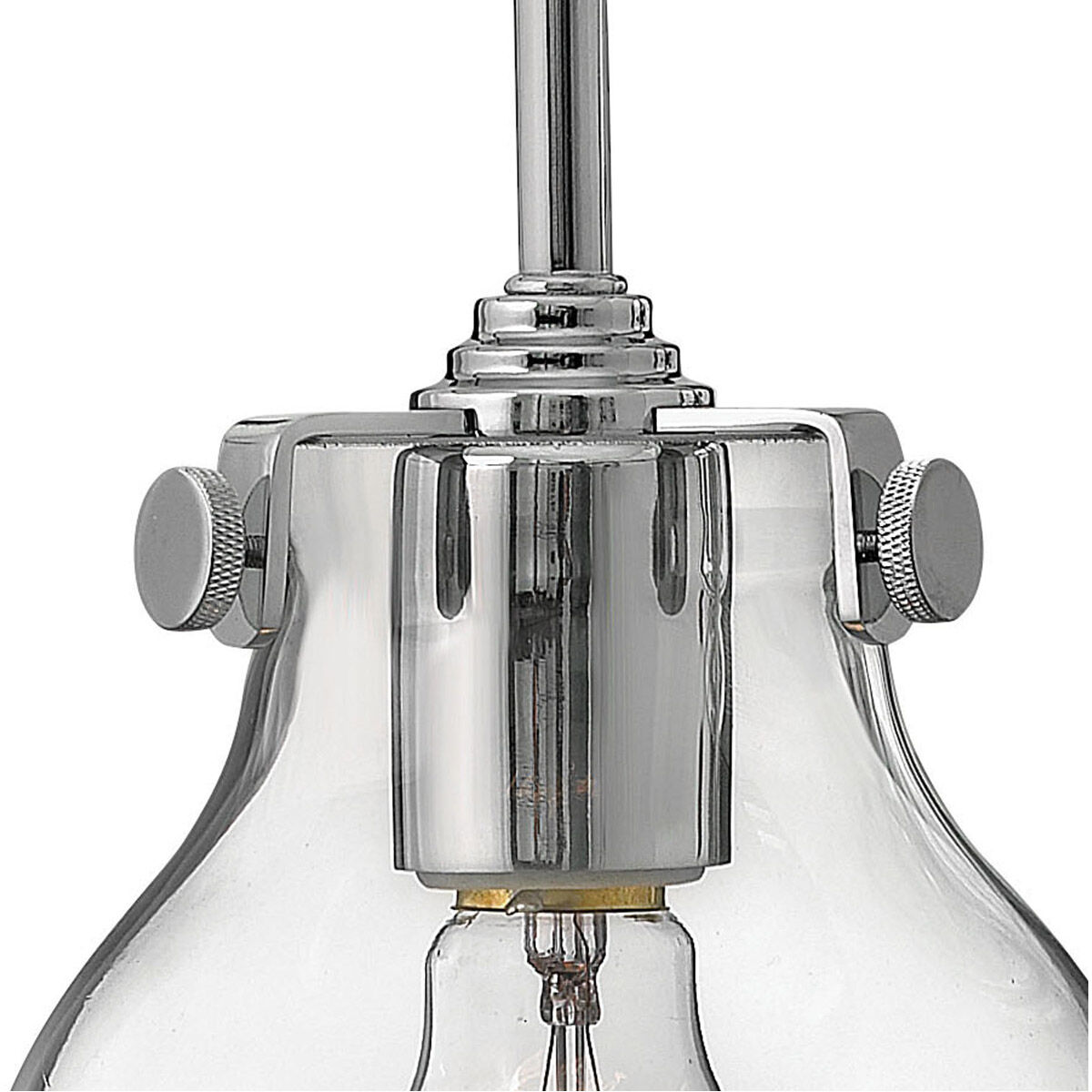 Congress 1 Light 6 inch Chrome Sconce Wall Light, Retro Glass