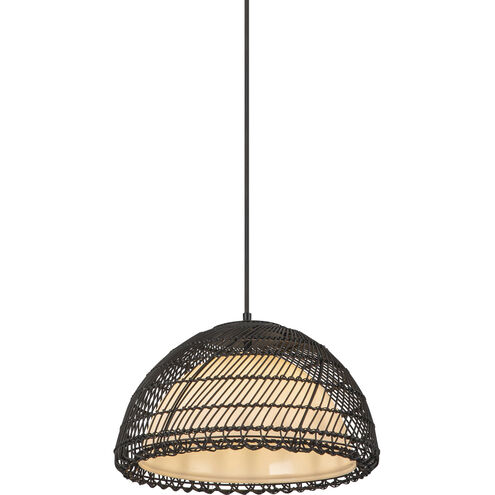 Alora Mood Bondi 1 Light 16.13 inch Matte Black Pendant Ceiling Light