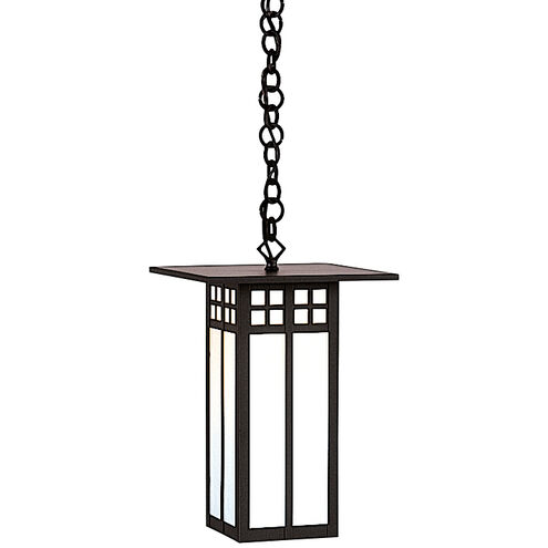 Glasgow 1 Light 9 inch Antique Copper Pendant Ceiling Light in Off White