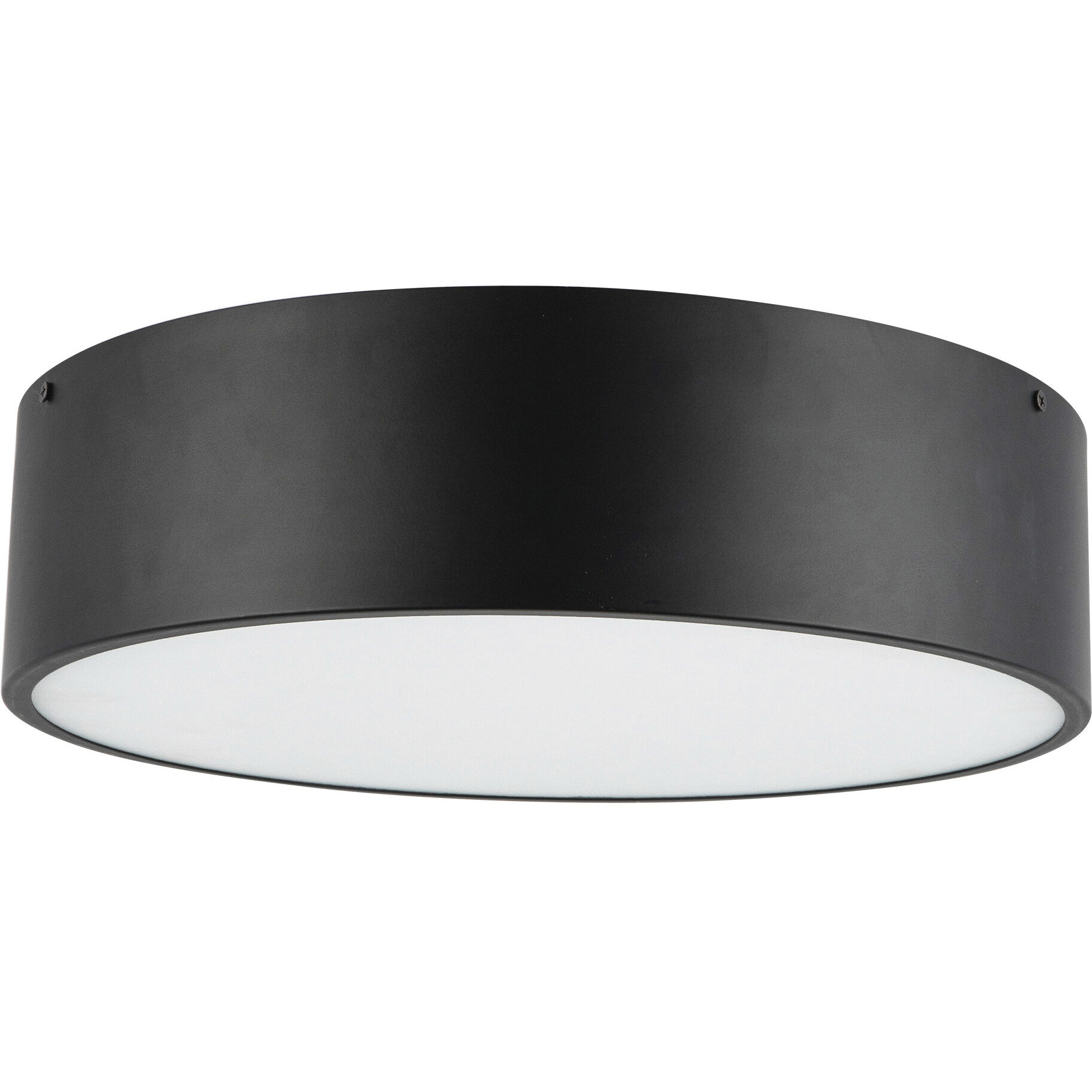 Alora Mood Brisbane 3 Light 16 inch Matte Black Flush Mount Ceiling Light