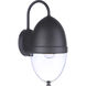 Sivo Outdoor Wall Mount in Midnight, Medium