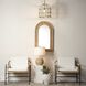 Porto 21 X 15 inch White Ceramic Side Table