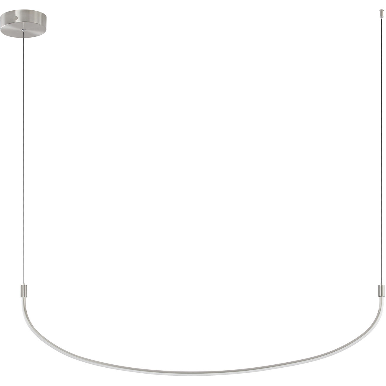 Talis LED 47.25 inch Brushed Nickel Linear Pendant Ceiling Light