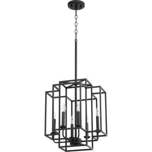 Torres 6 Light 16 inch Noir Pendant Ceiling Light