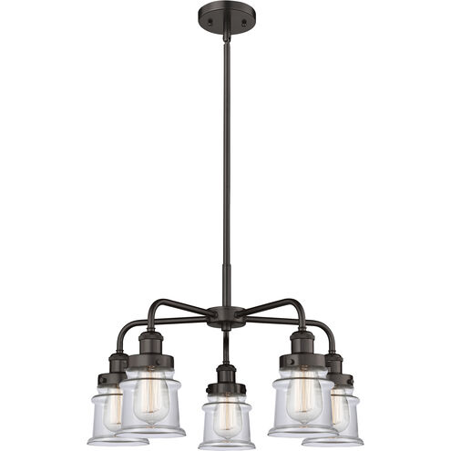 Canton 5 Light 23.25 inch Oil Rubbed Bronze Chandelier Ceiling Light