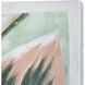Variegate Green with Coral Framed Wall Art