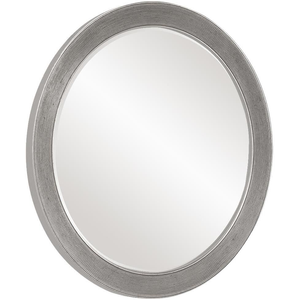 Virginia Glossy Nickel Wall Mirror