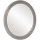 Virginia Glossy Nickel Wall Mirror