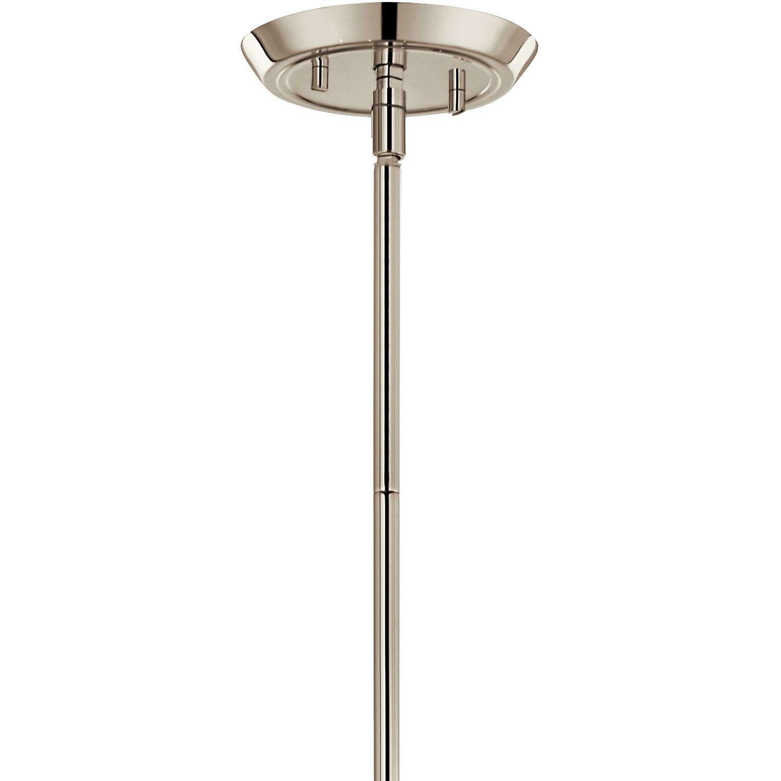 Alvaro 8 Light 11.5 inch Polished Nickel Chandelier Linear Ceiling Light, Double