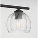 Glint 3 Light 24 inch Dark Bronze Vanity Wall Light