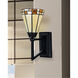Springdale LED 5.5 inch Tiffany Bronze Wall Sconce Wall Light, Round
