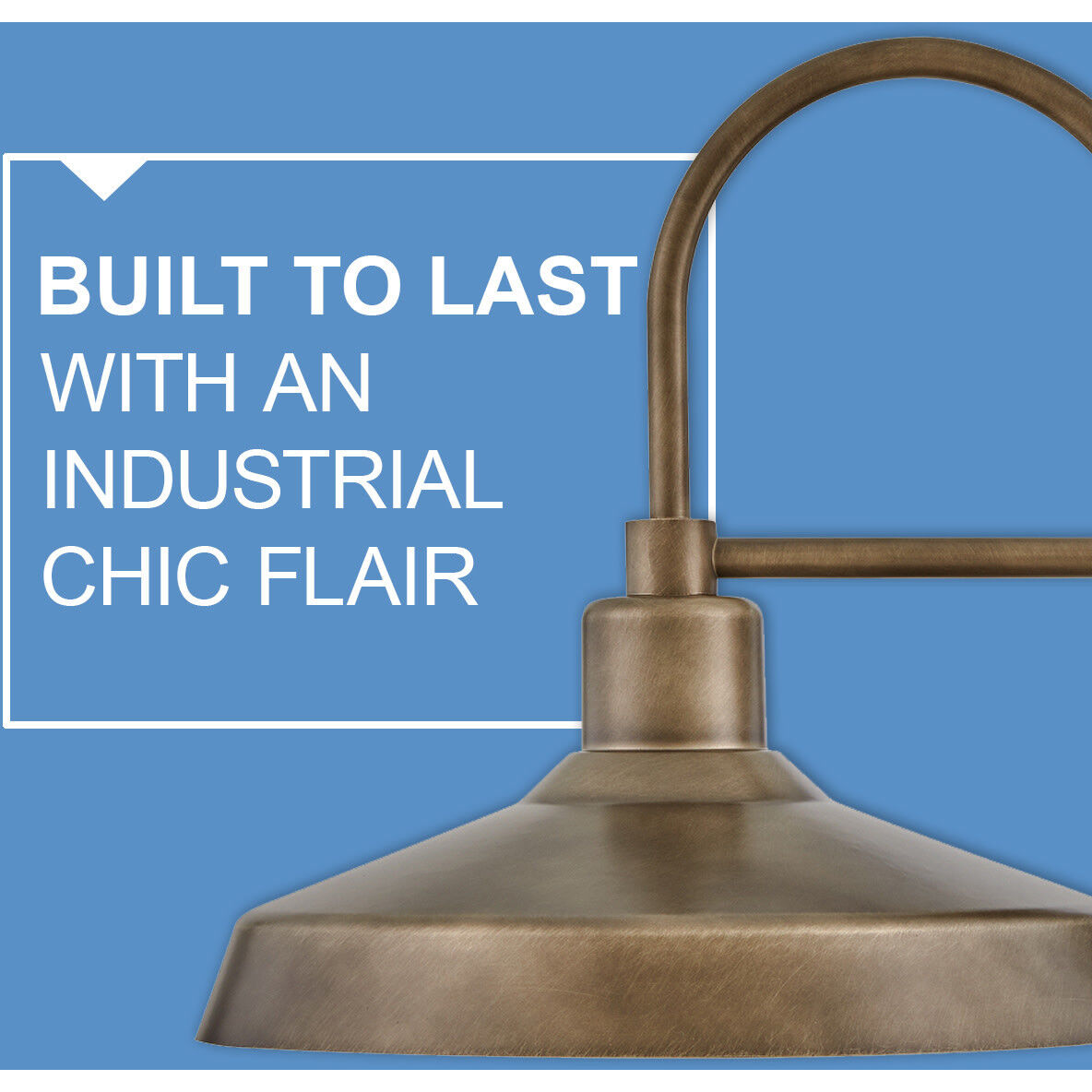 Forge Outdoor Wall Mount in Burnished Bronze, Coastal Elements