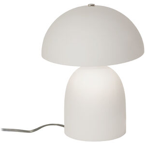 Portable 12 inch 60.00 watt Gloss Gray Table Lamp Portable Light