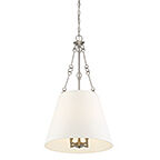 Austin 4 Light 18 inch Satin Nickel Pendant Ceiling Light, Essentials