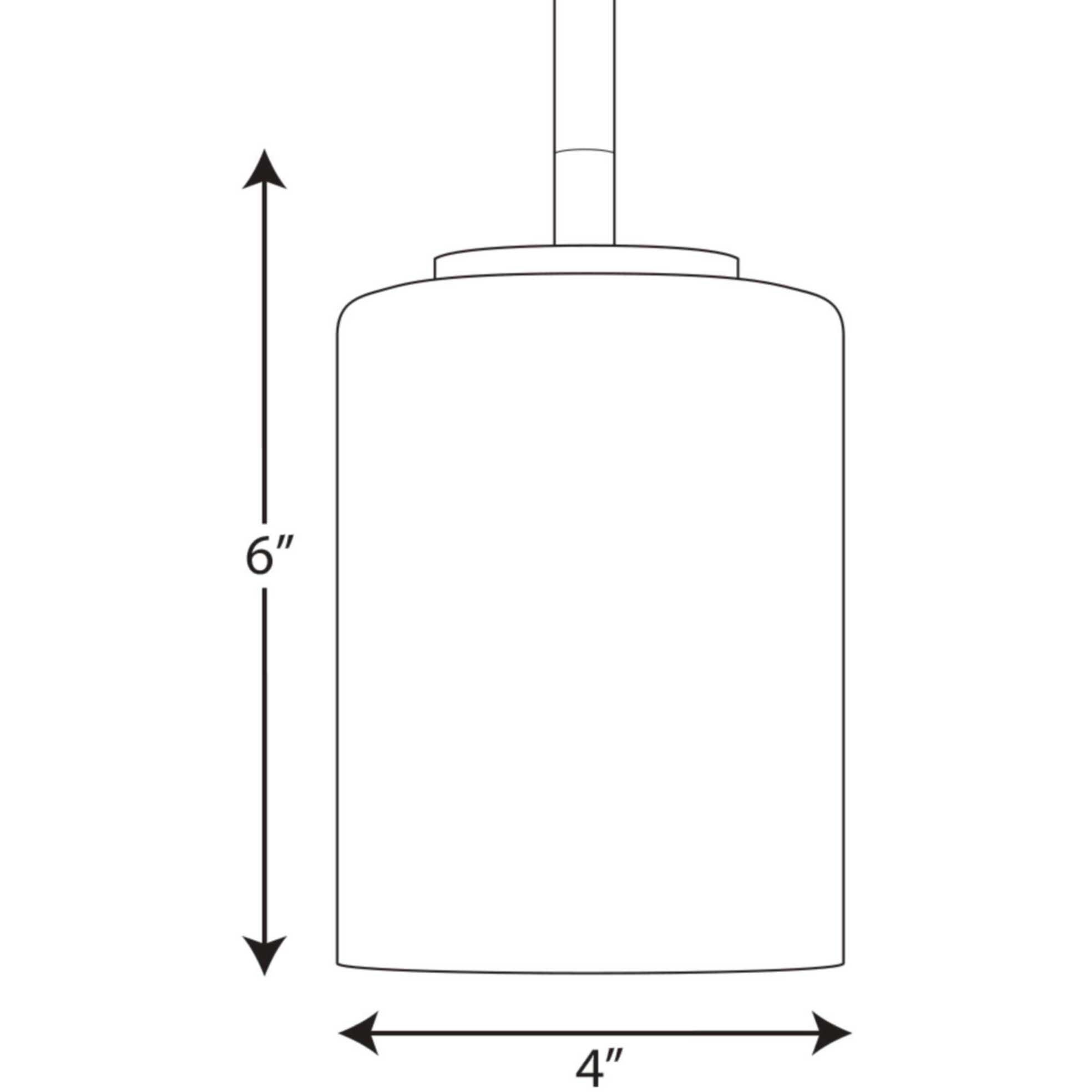 Replay 1 Light 3.88 inch Black Mini-Pendant Ceiling Light