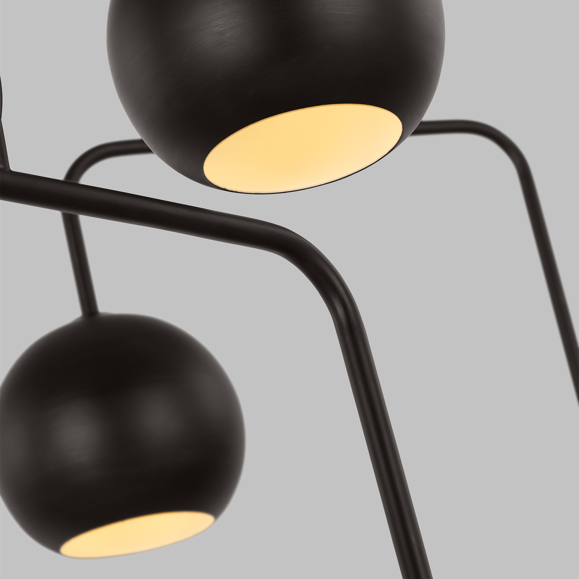 Christiane Lemieux Chaumont 6 Light 49.75 inch Aged Iron Chandelier Ceiling Light