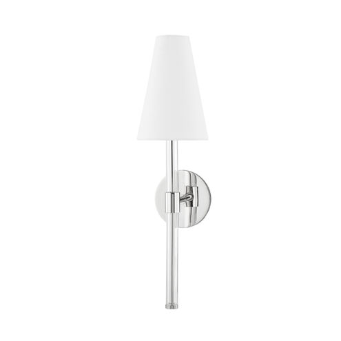 Janelle 1 Light 6 inch Polished Nickel Wall Sconce Wall Light