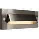 Step 2 2.6 watt Brushed Nickel Step Light in Horizontal Cove