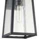 Salford 1 Light 13.5 inch Matte Black Exterior Wall Sconce