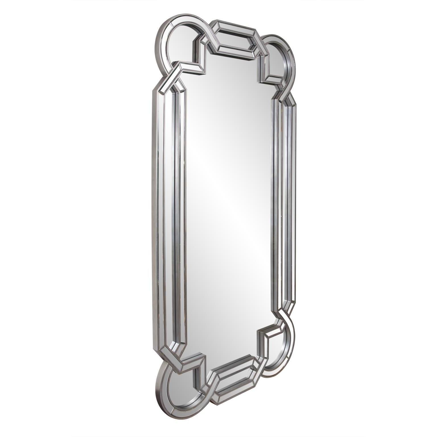 Aleena 80 X 40 inch Champagne Silver Mirror