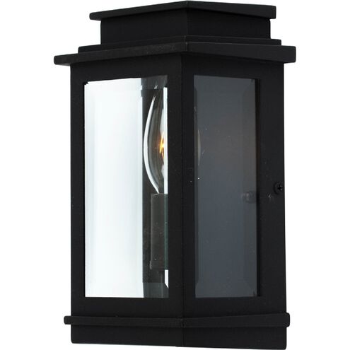 Freemont LED 8 inch Black Outdoor Wall Light