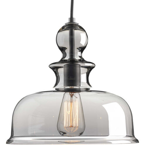 Staunton 1 Light Graphite Pendant Ceiling Light, Design Series