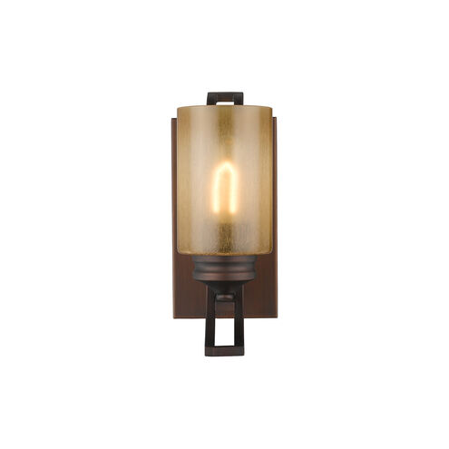 Hidalgo 1 Light 7 inch Sovereign Bronze Bath Vanity Wall Light