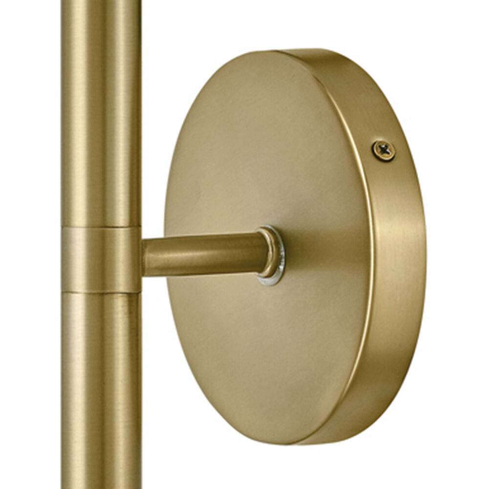 Millie LED 5 inch Lacquered Brass Sconce Wall Light