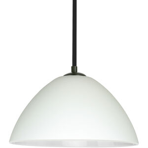 Tessa 1 Light Black Stem Pendant Ceiling Light
