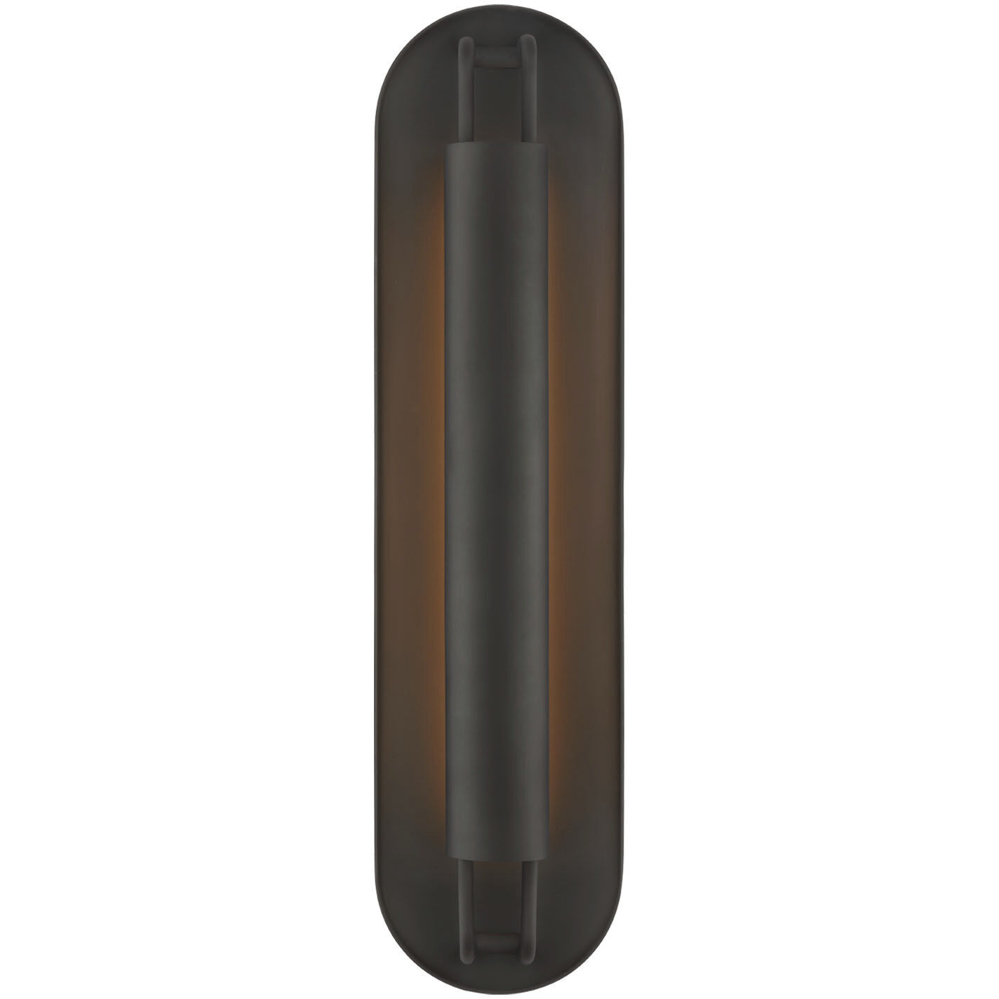 Kelly Wearstler Teline LED 6 inch Matte Black Oval Sconce Wall Light