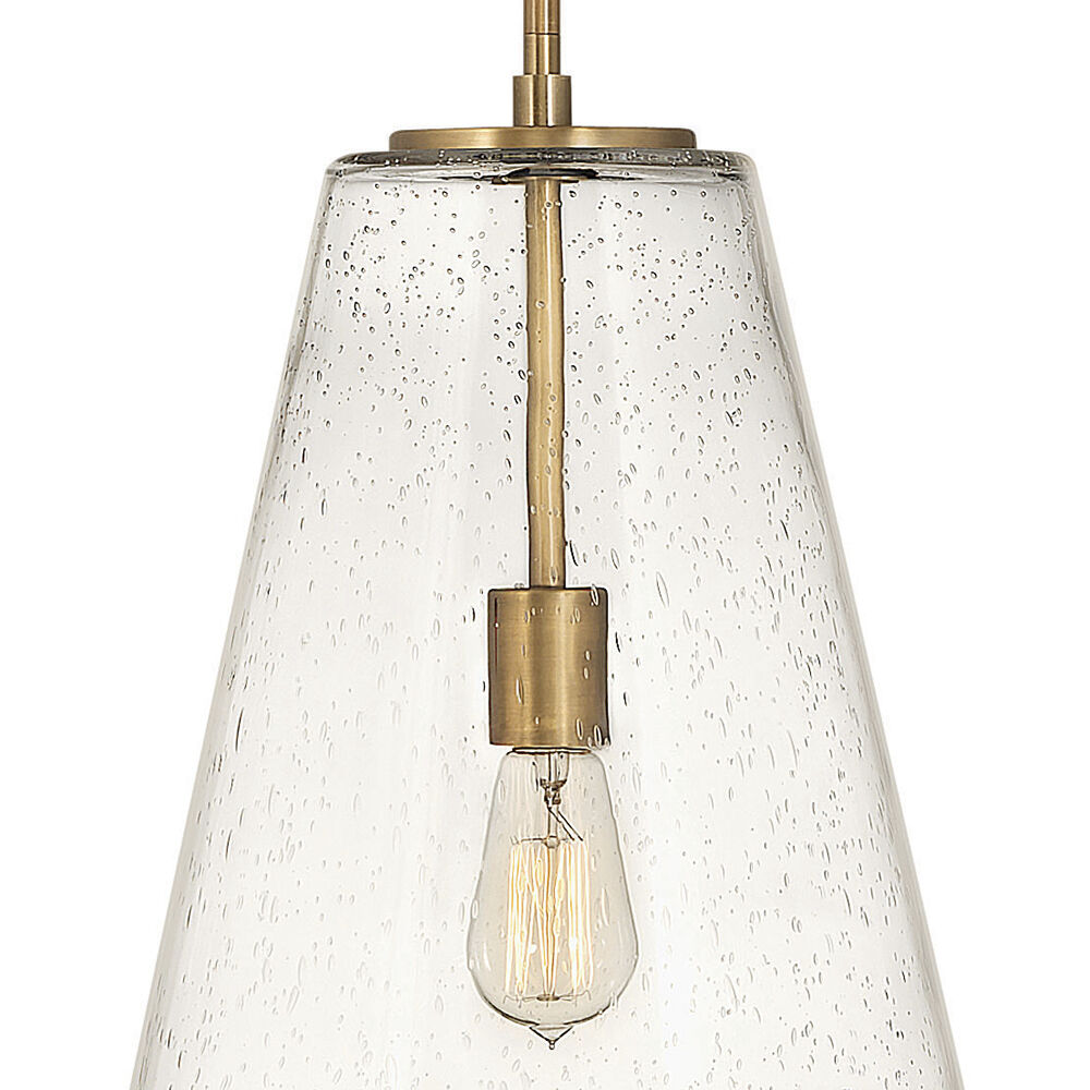 Vance 1 Light 13 inch Heritage Brass Indoor Pendant Ceiling Light
