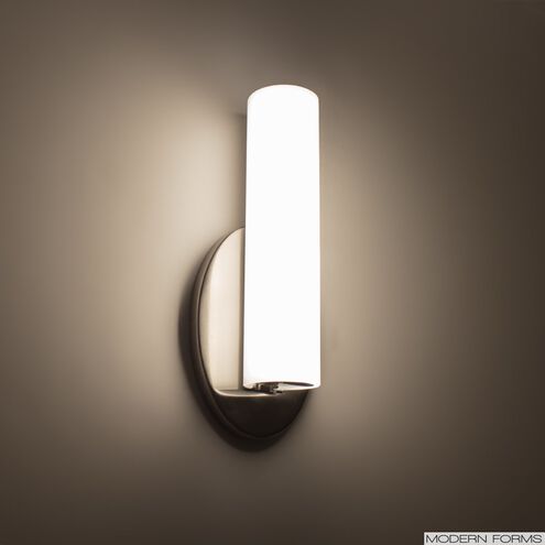 Loft LED 3 inch Brushed Nickel ADA Wall Sconce Wall Light in 2700K, 11in.