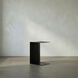 Mulligan 25 X 18 inch Matte Black Side Table