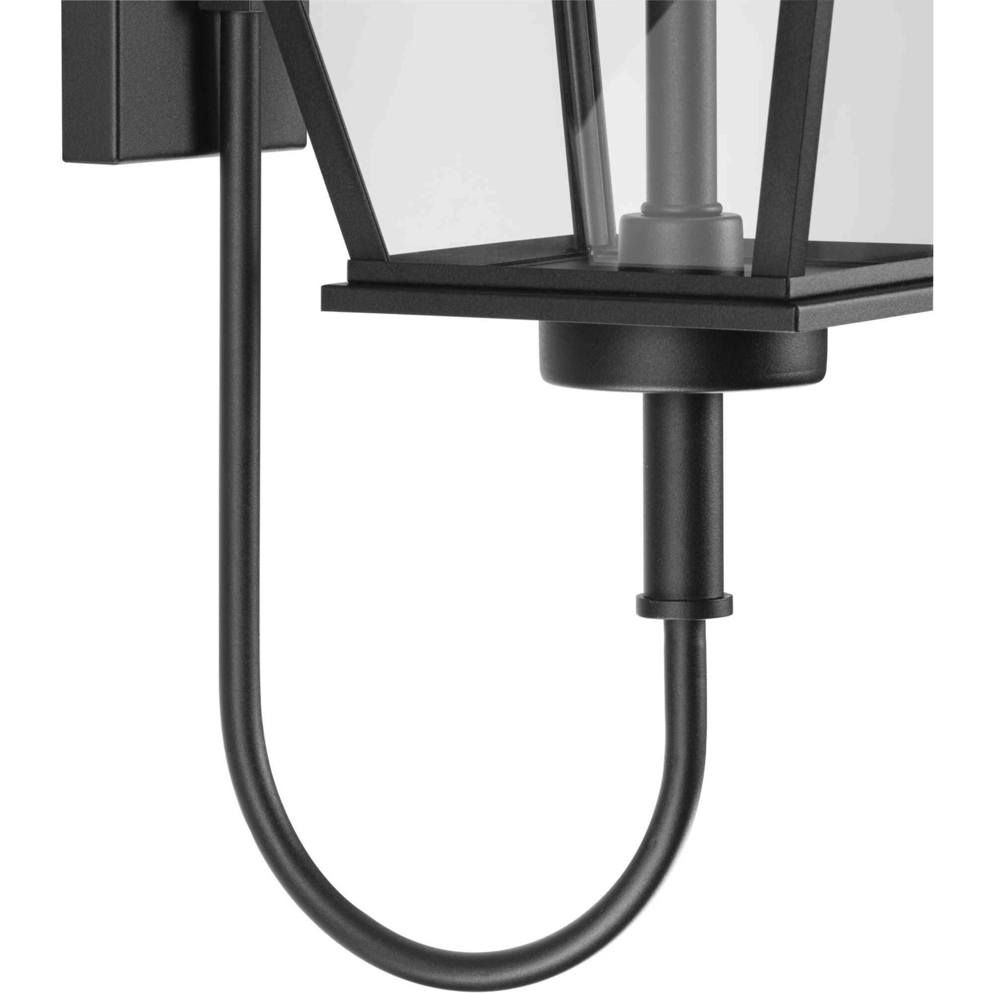 Bradshaw 1 Light 32 inch Textured Black Outdoor Wall Lantern, Design Series